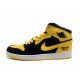 Air Jordan I (1) Retro Black Yellow White-129