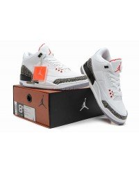 Air Jordan III (3) Retro White Grey Black-79