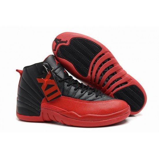 Air Jordan XII (12) Retro Black Red-76