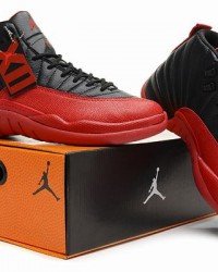 Air Jordan XII (12) Retro Black Red-76