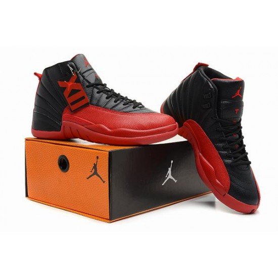 Air Jordan XII (12) Retro Black Red-76