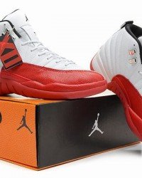 Air Jordan XII (12) Retro White Red-77