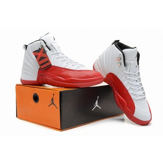 Air Jordan XII (12) Retro White Red-77