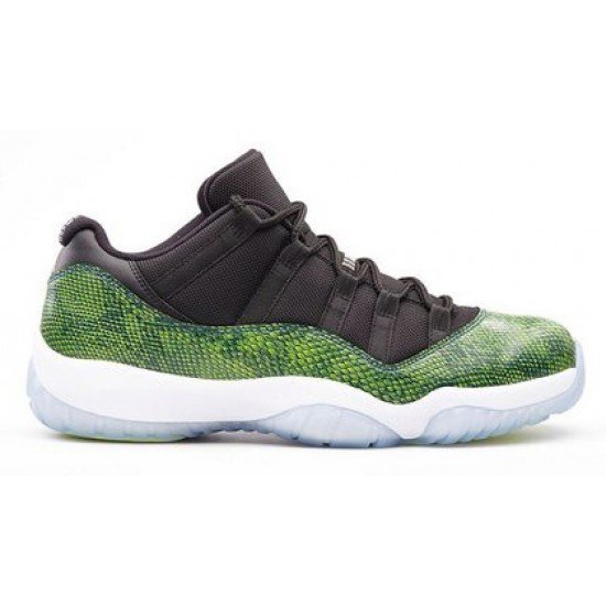 Air Jordan 11 Green Snakeskin