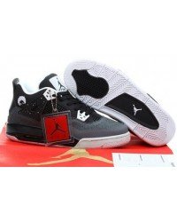 Air Jordan 4 Retro Black/Gray/White