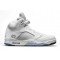 Air Jordan 5 Retro White/Metallic Silver