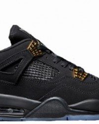 Air Jordan 4 Black/Gold Luminous