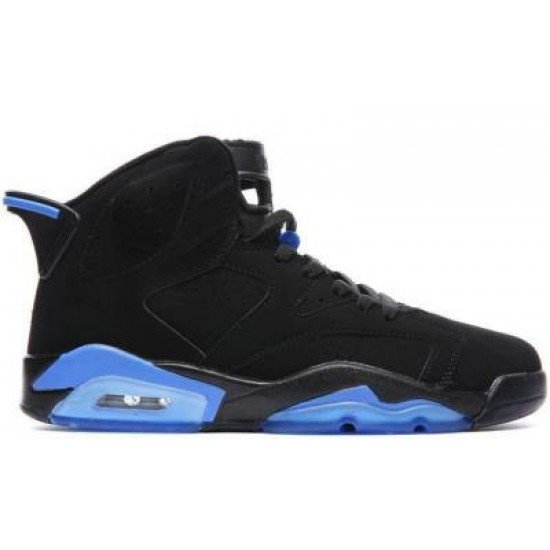 Air Jordans 6 Black Blue