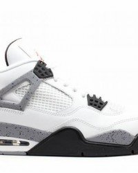 Air Jordan 4 White Cement