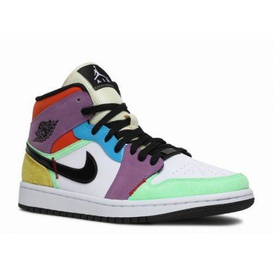 Air Jordan 1 Retro Mid Multicolor