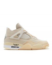 Off-White x Air Jordan 4 WMNS Sail