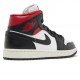 Wmns Air Jordan 1 Mid Black Sail Gym Red