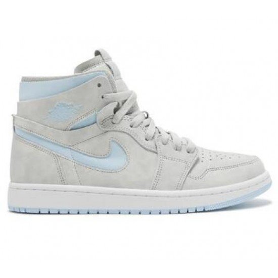 Wmns Air Jordan 1 High Zoom Comfort Cool Grey Light Blue