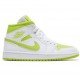 Wmns Air Jordan 1 Mid White Lime