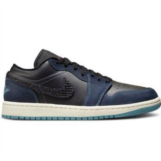 Wmns Air Jordan 1 Low SE Black Dark Obsidian