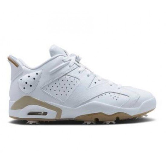 Air Jordan 6 Retro Low Golf White Khaki