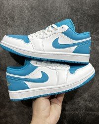 Air Jordan 1 Low 553558-174 Blue-White 