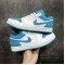 Air Jordan 1 Low 553558-174 Blue-White 