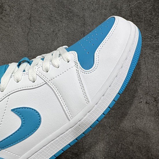 Air Jordan 1 Low 553558-174 Blue-White 