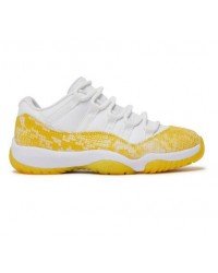 WMNS Air Jordan 11 Low Yellow Snakeskin